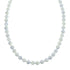 Native American Mother of Pearl Bead Sterling Silver Necklace AX126066